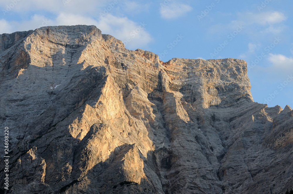 La Croda del Becco al tramonto