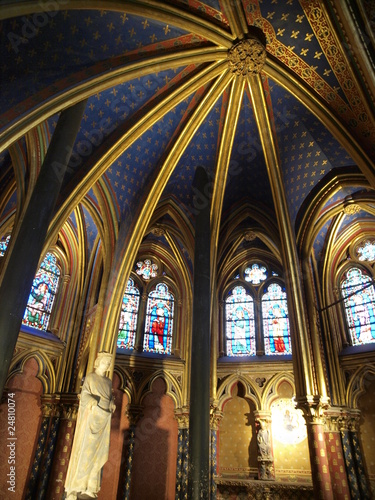 Sainte Chapelle en Paris (Francia)