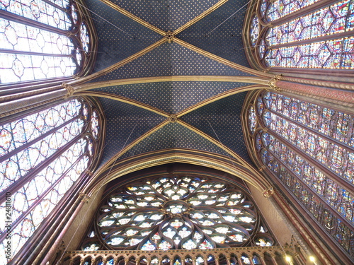 Sainte Chapelle en Paris (Francia)