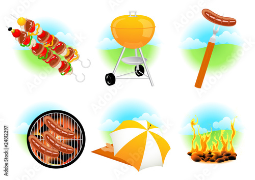 Barbeque icons
