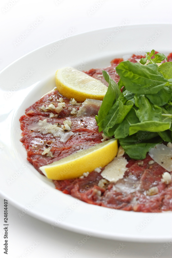 Beef Carpaccio Salad Beef Carpaccio Salad