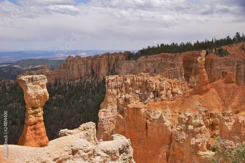 The towers of Agua Canyon Overlook, Bryce Canyon Nat. Park