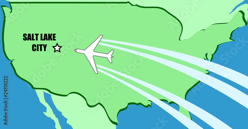 Salt Lake City, Utah - air travel destination