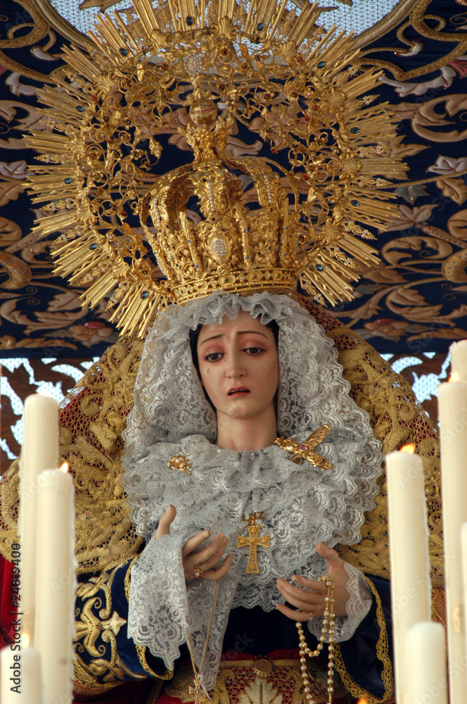 Obraz premium Procesiones de Semana Santa en Granada 4932