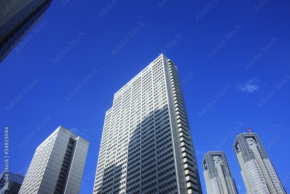 Fototapeta premium 高層ビル