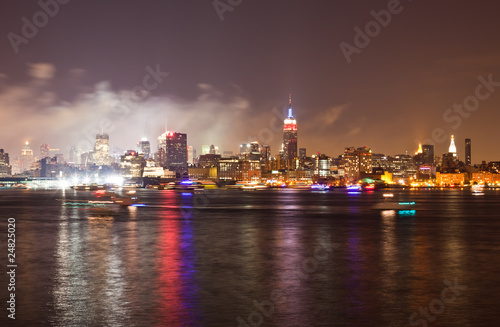 The Mid-town Manhattan Skyline © Gary