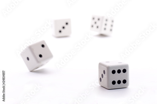 throwing dice