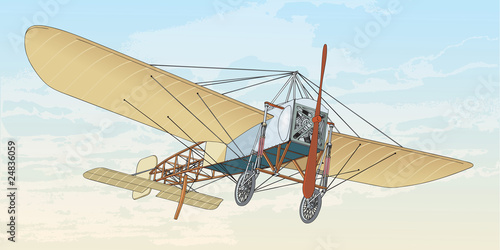 Early flight, French Plane, Bleriot XI