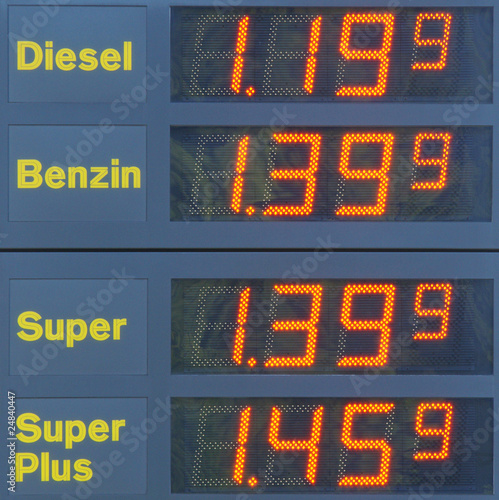 Benzinpreise Tankstelle - At the Gas Station photo