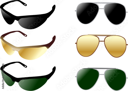modern and retro sunglases