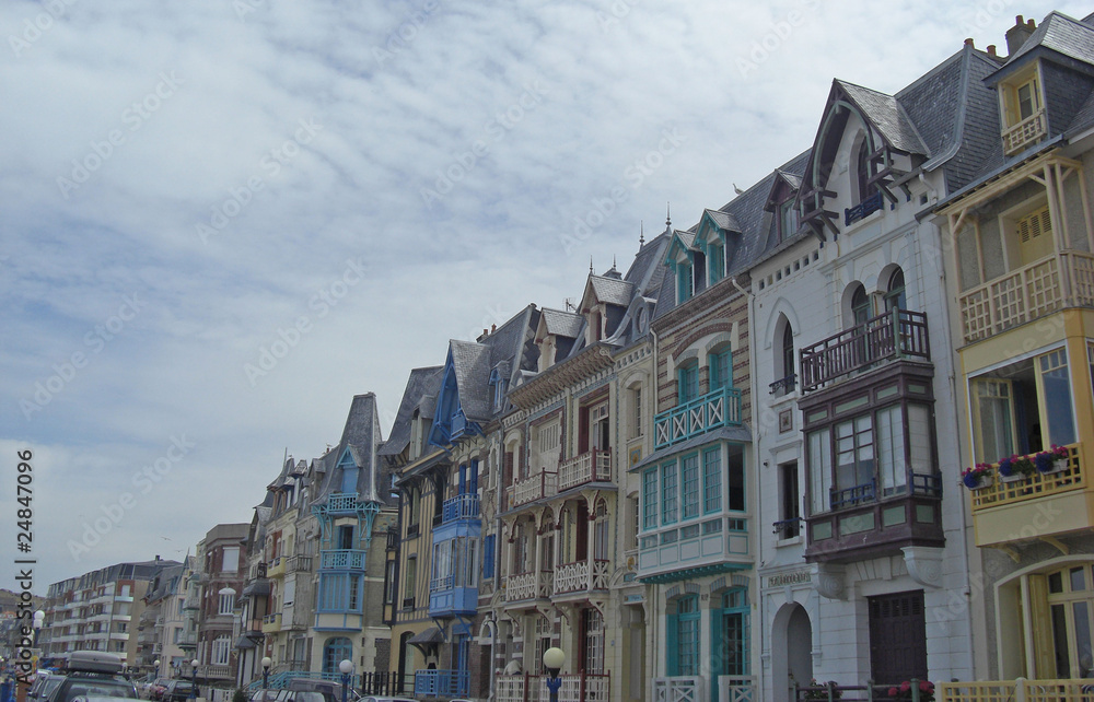 Fototapeta premium Maisons de Mers les Bains