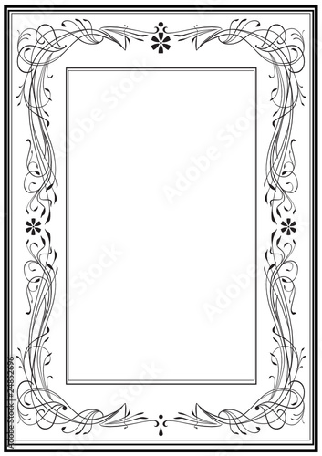 art nouveau rahmen