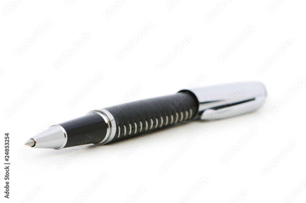 Writing pen isolated on the white background Writing pen isolated on the white background