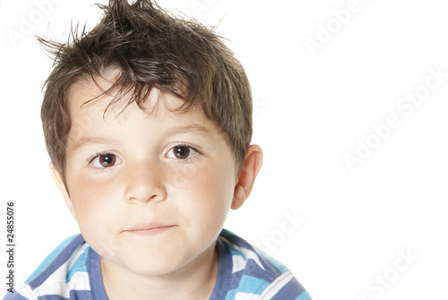 Billede på lærred Serious child portrait