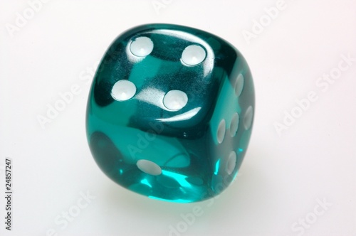 Spülwürfel cyan