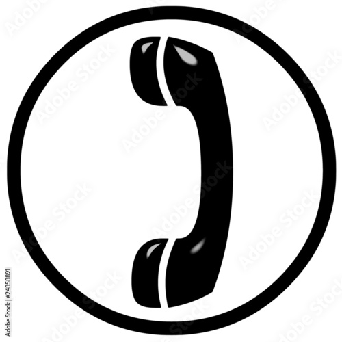 3D Telephone Sign