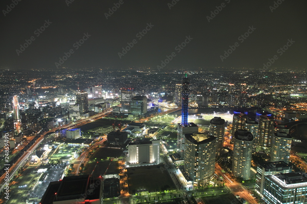 Fototapeta premium Osaka at night
