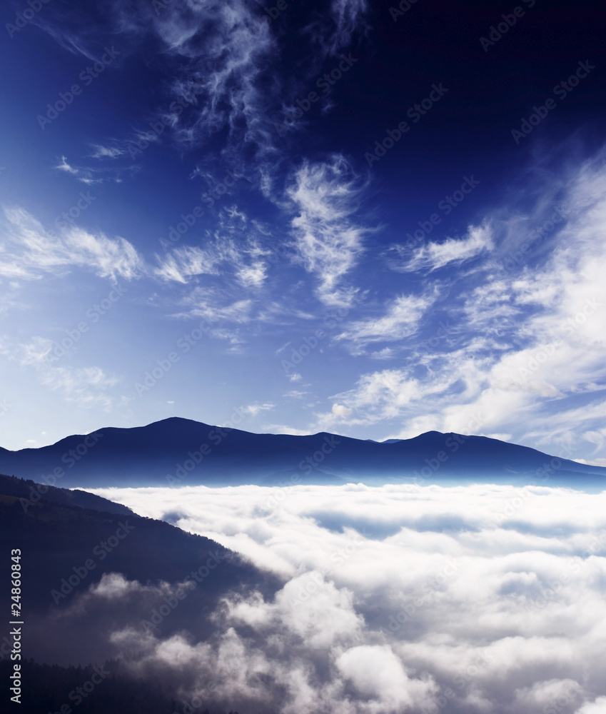 Fototapeta premium mountains landscape