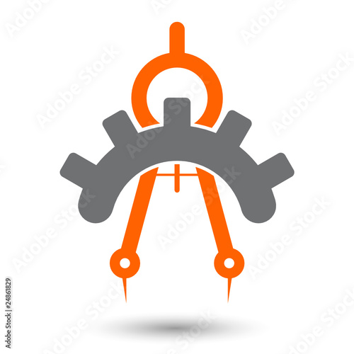 planung technik konstruktion symbol zeichen
