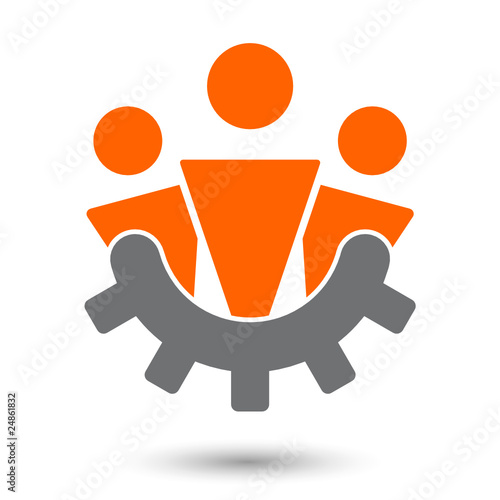 person technik team symbol zeichen