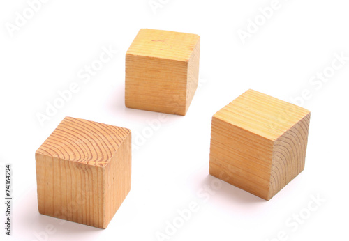 Wooden blocks