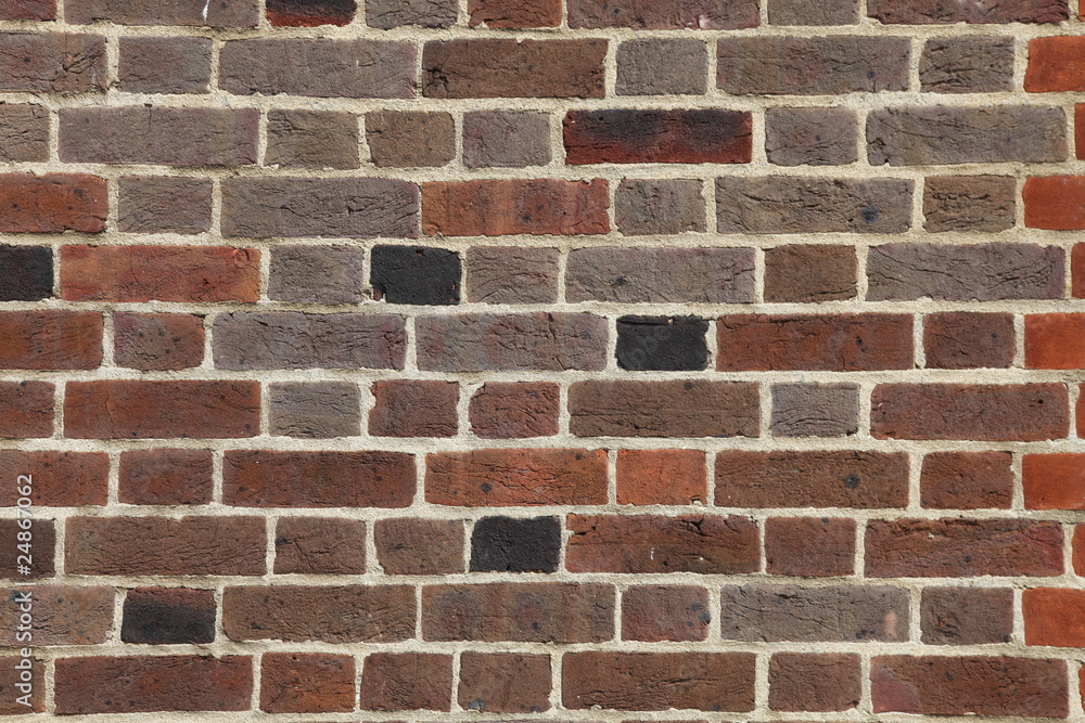 A plain brick wall for background use A plain brick wall for background use