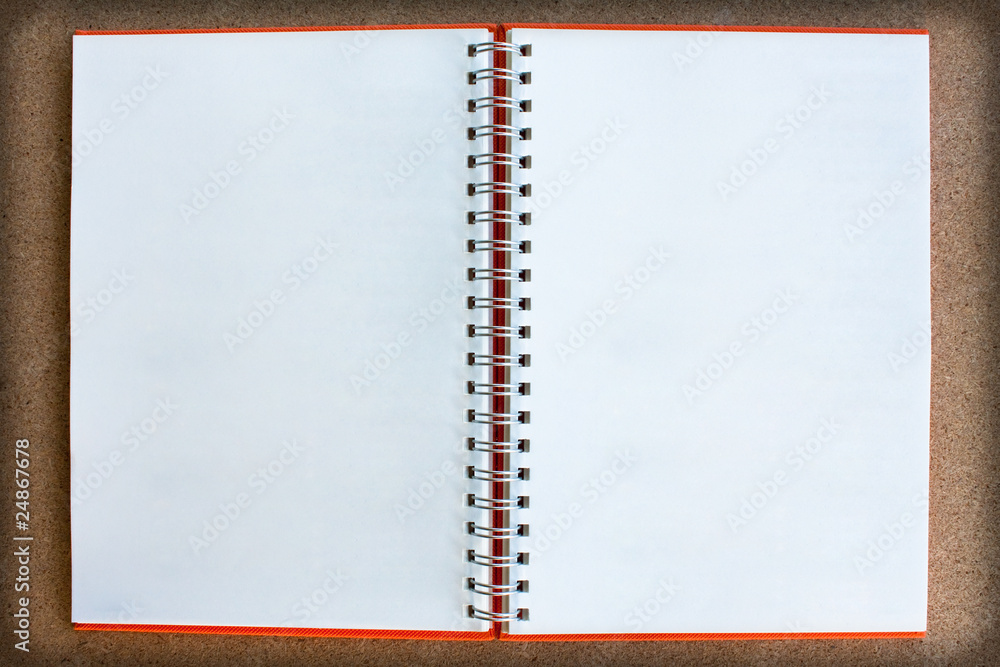 Fototapeta premium notebook