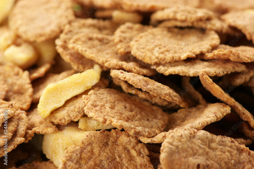Cereal close-up Cereal close-up