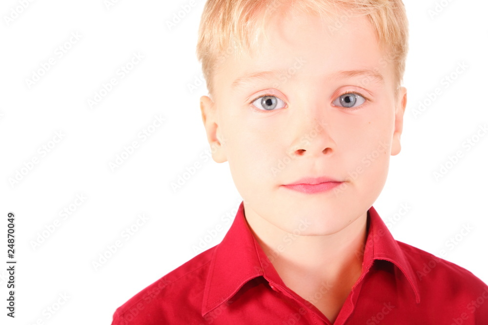 portrait of sadness boy with melancholy eyes. isolated. portrait of sadness boy with melancholy eyes. isolated.