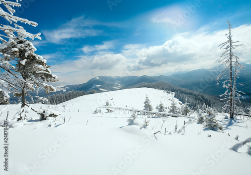 Snowy landscape © wildman