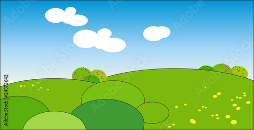 Summer landscape