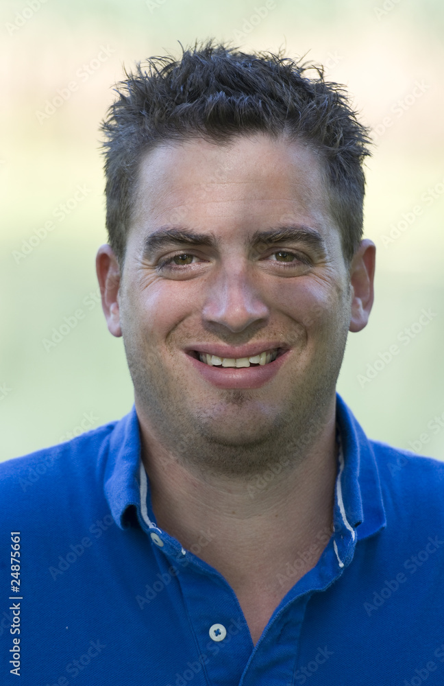 Fototapeta premium Smile Mann