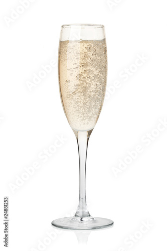 Champagne in glass