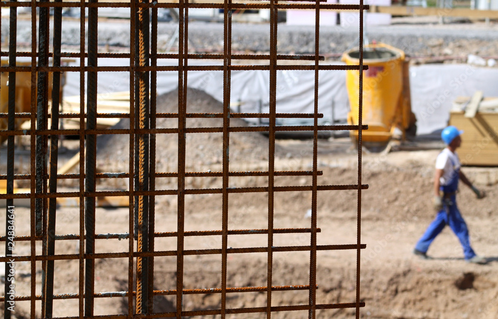 Fototapeta premium Baustelle XV