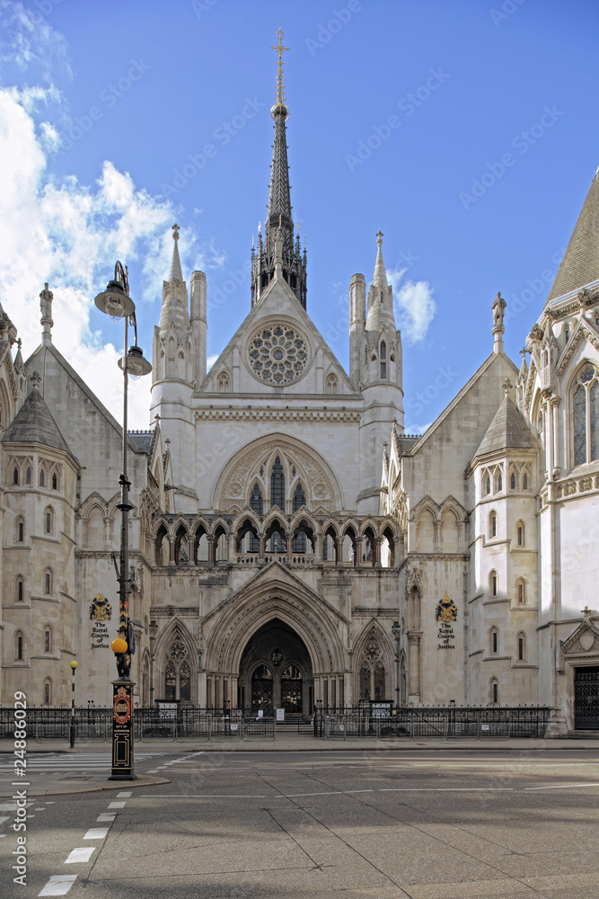 Royal Courts of Justice, The Strand, London, England, UK, Europe