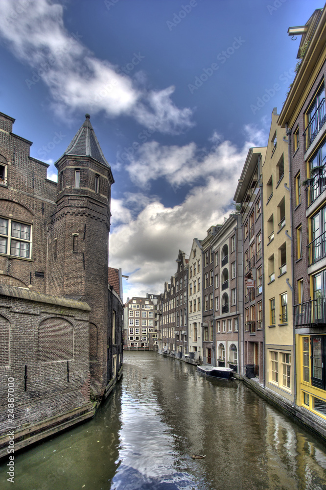 Fototapeta premium Amsterdam Camal
