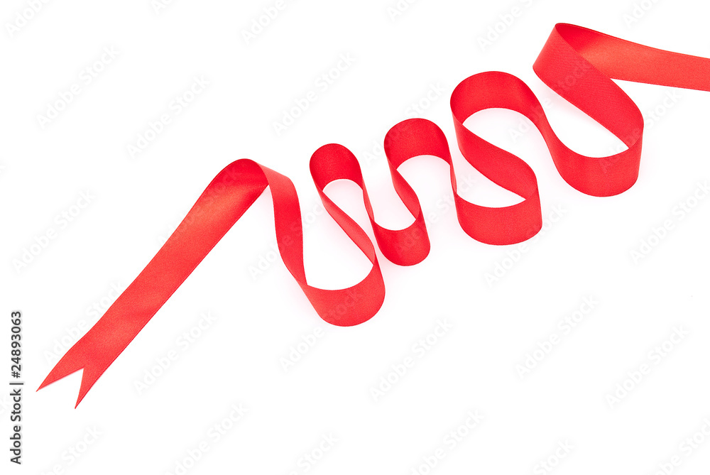 Fototapeta premium Red ribbon