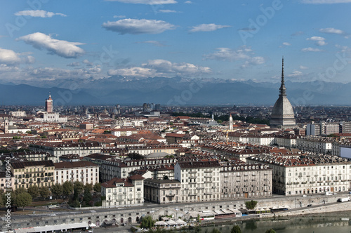 Torino panorama estivo