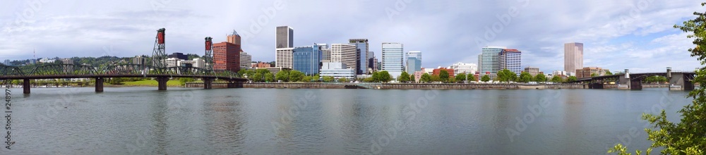 Portland Oregon Panorama.