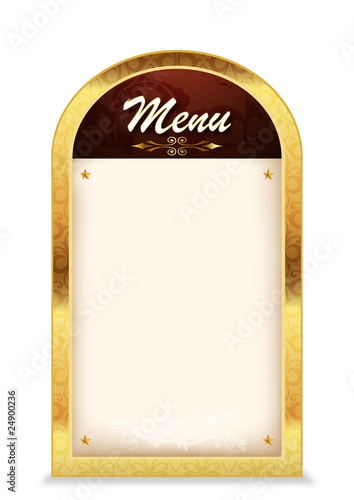 Etichetta Menu