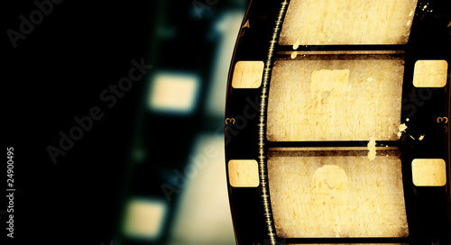 Movie film strips