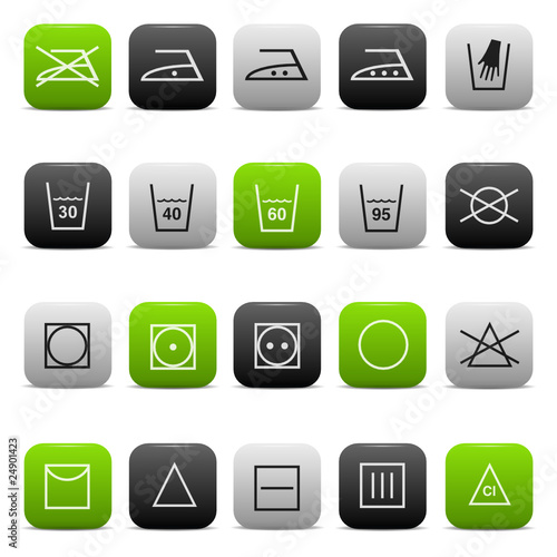 Satin Icons 9 - Laundry