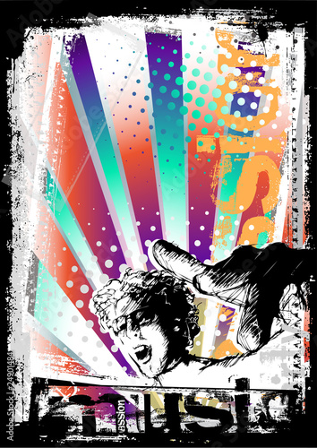 party poster background