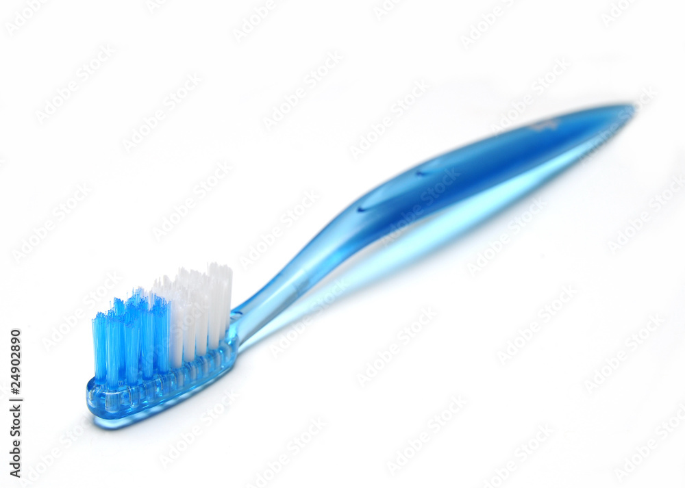 Blaue Zahnbürste Blaue Zahnbürste