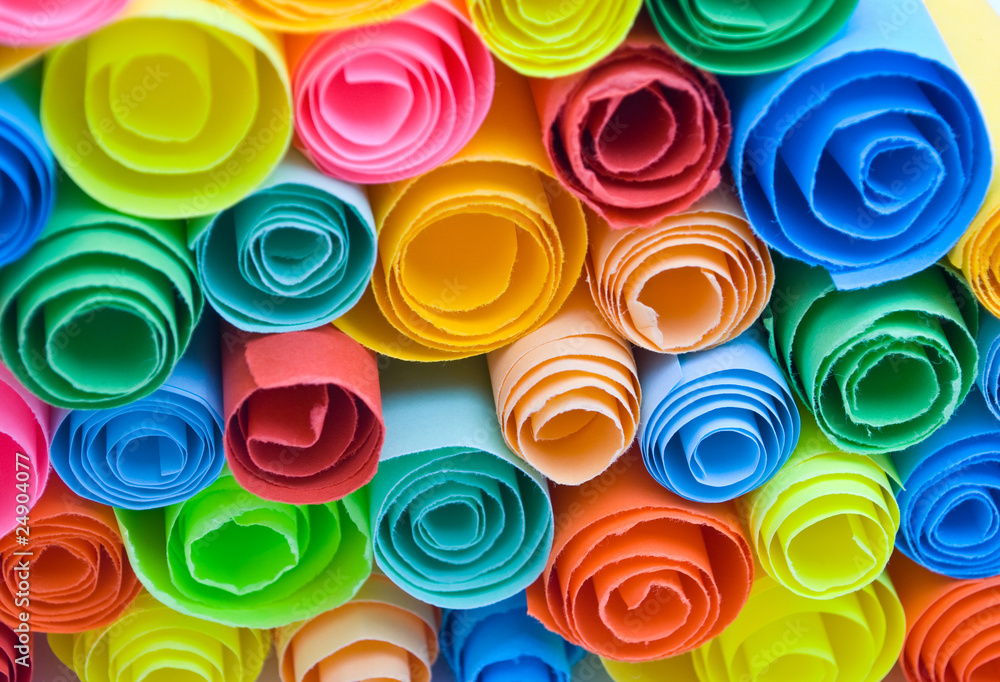 Multicolour papers Multicolour papers
