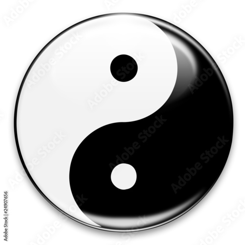 Yin & Yang Button