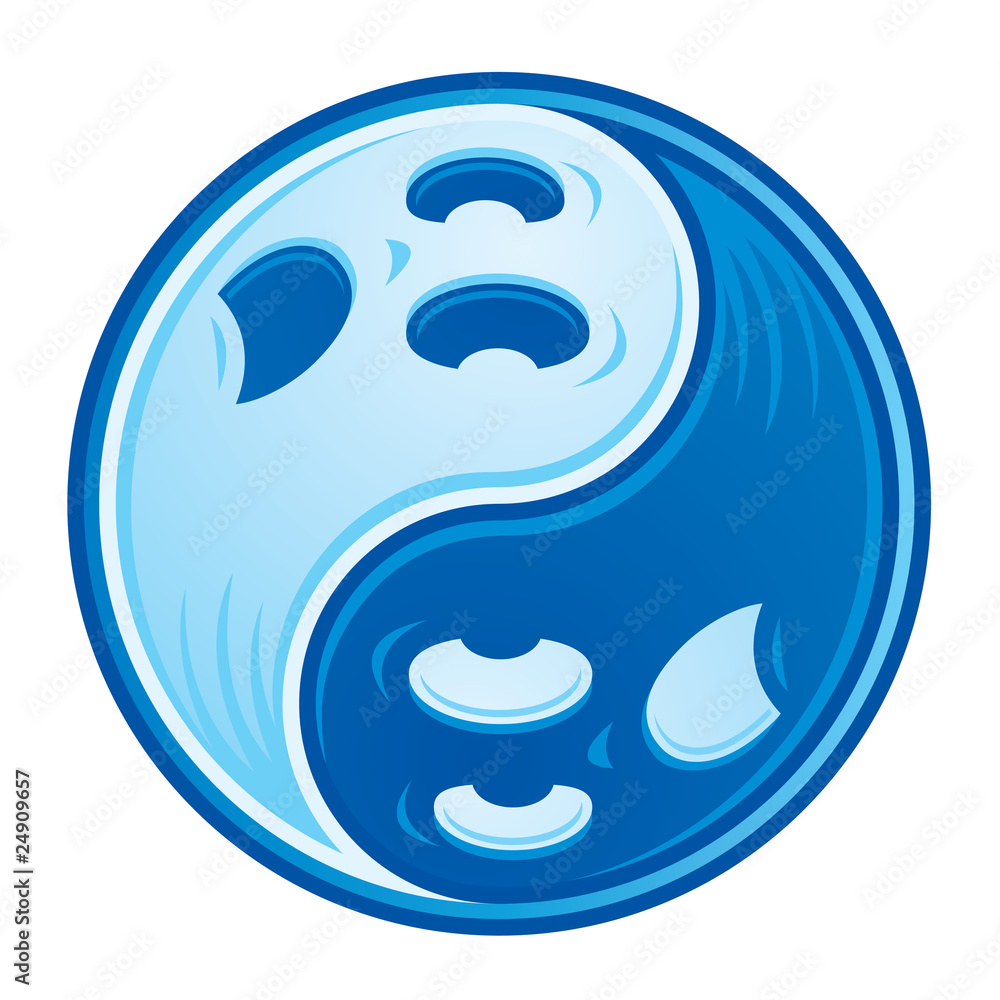 Ghost Yin Yang Symbol Ghost Yin Yang Symbol