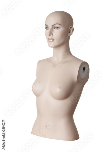 Female mannequin torso | Studio isolated