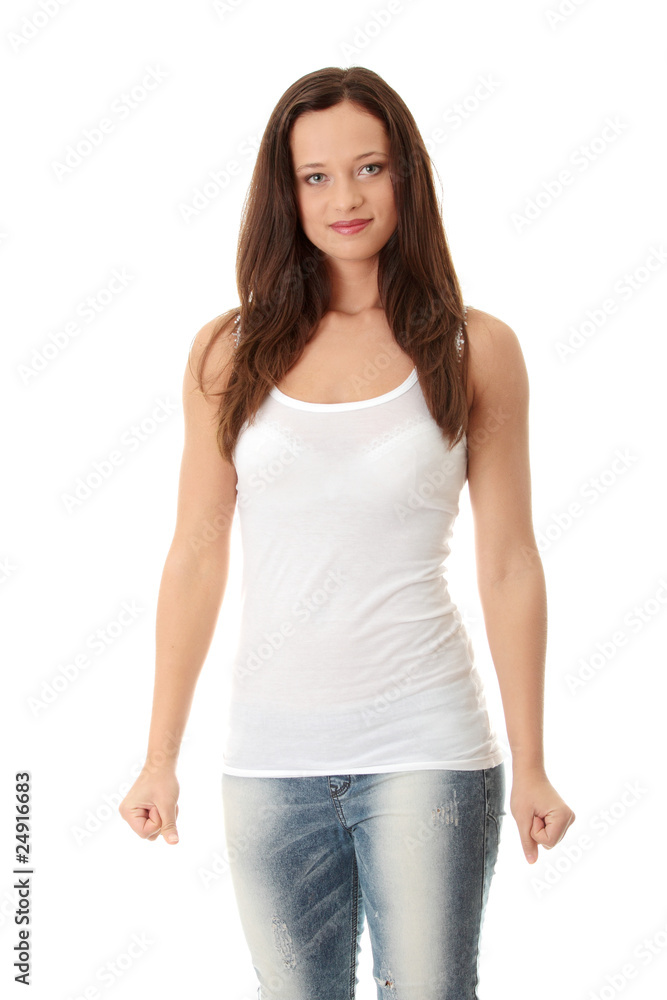 Young beautiful woman Young beautiful woman