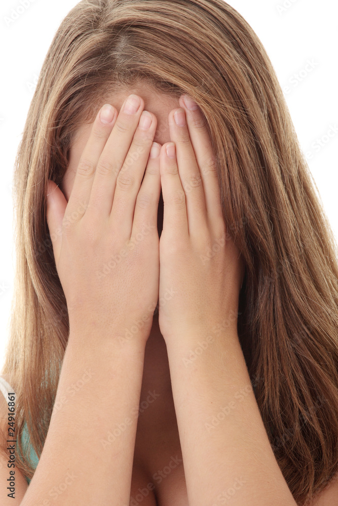 Woman with depression Woman with depression